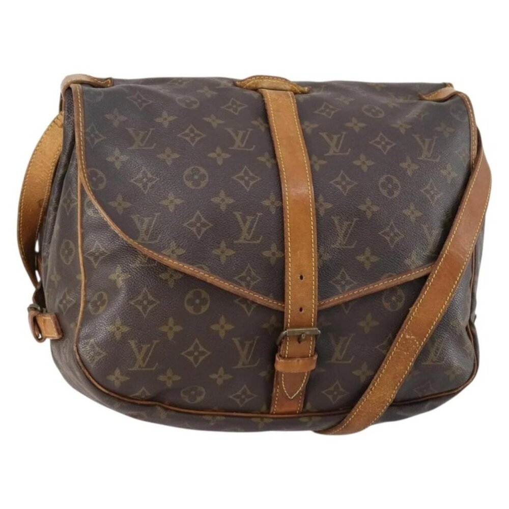 LOUIS VUITTON Monogram Saumur 35 Shoulder Bag